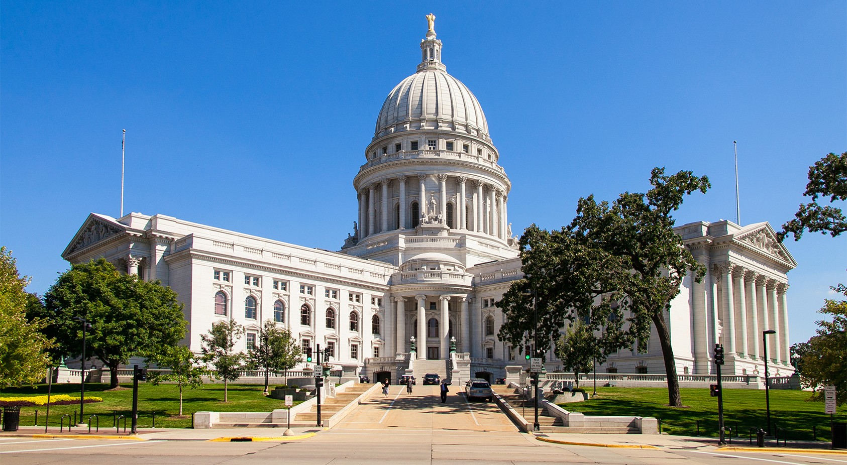 Wisconsin State Capitol Building, where concealed carry legal battles are fought